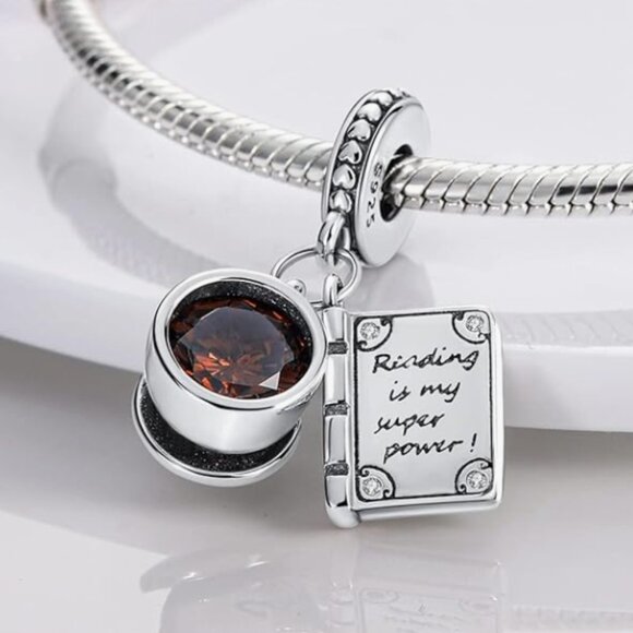 Pandora Jewelry - "Reading is My Super Power" Pandora Charm 925S